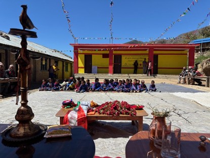 Figure 4: Inauguration of a school building